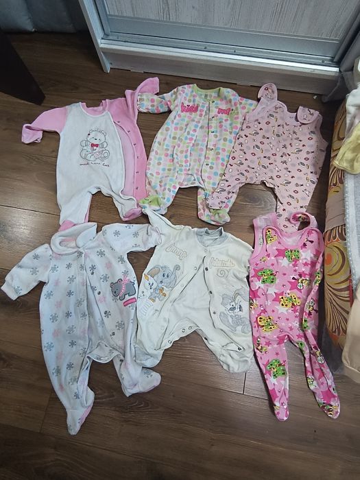 Одяг для немовлят, речі для дівчинки 0-3 місяці, пакет речей