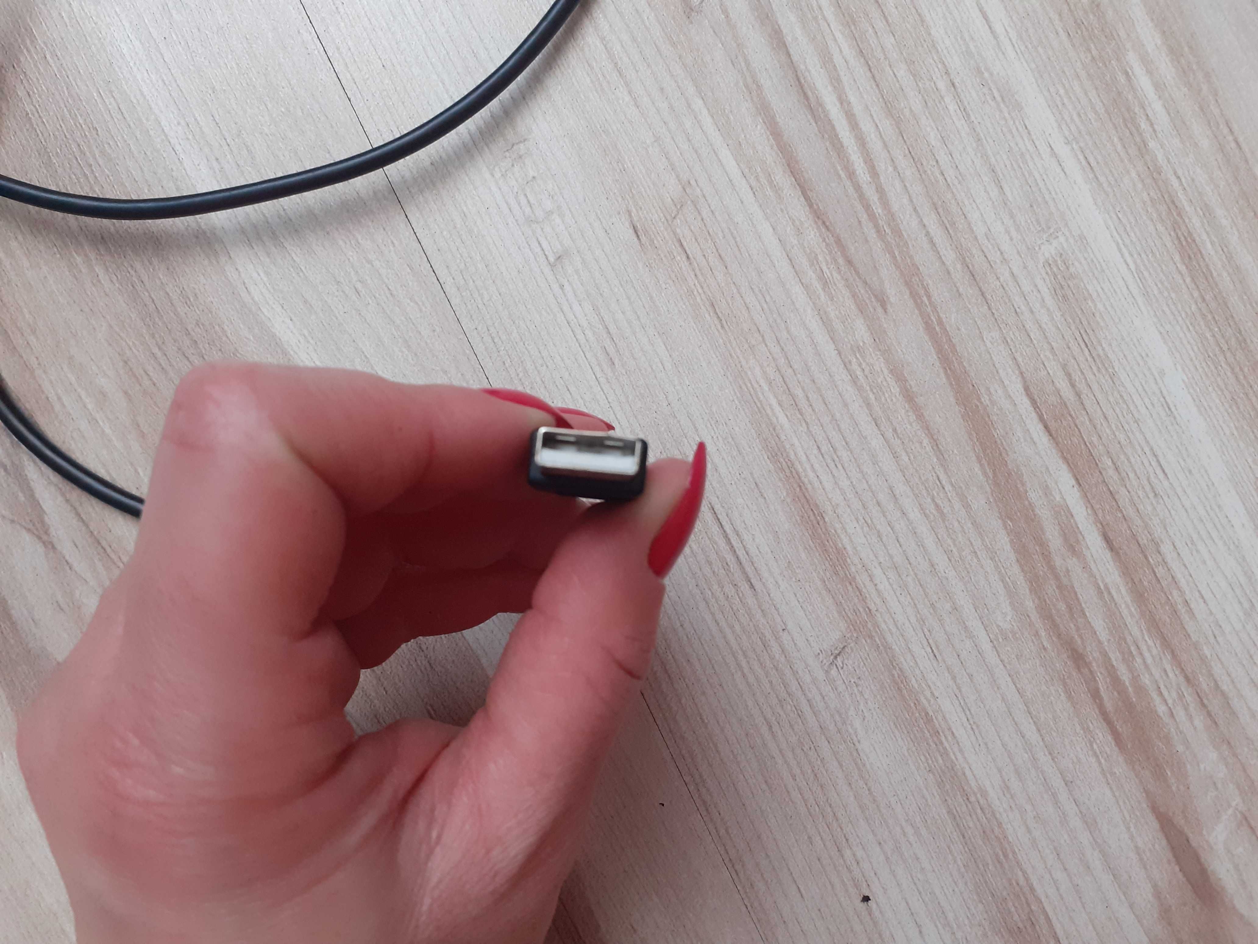 Kabel USB typu B do telefonu ładowarki komputera