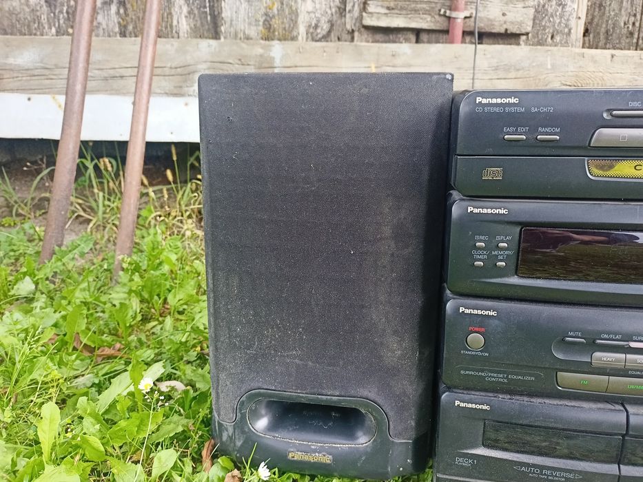 Wieża Panasonic SA-CH72 CD FM AUX TAPE
