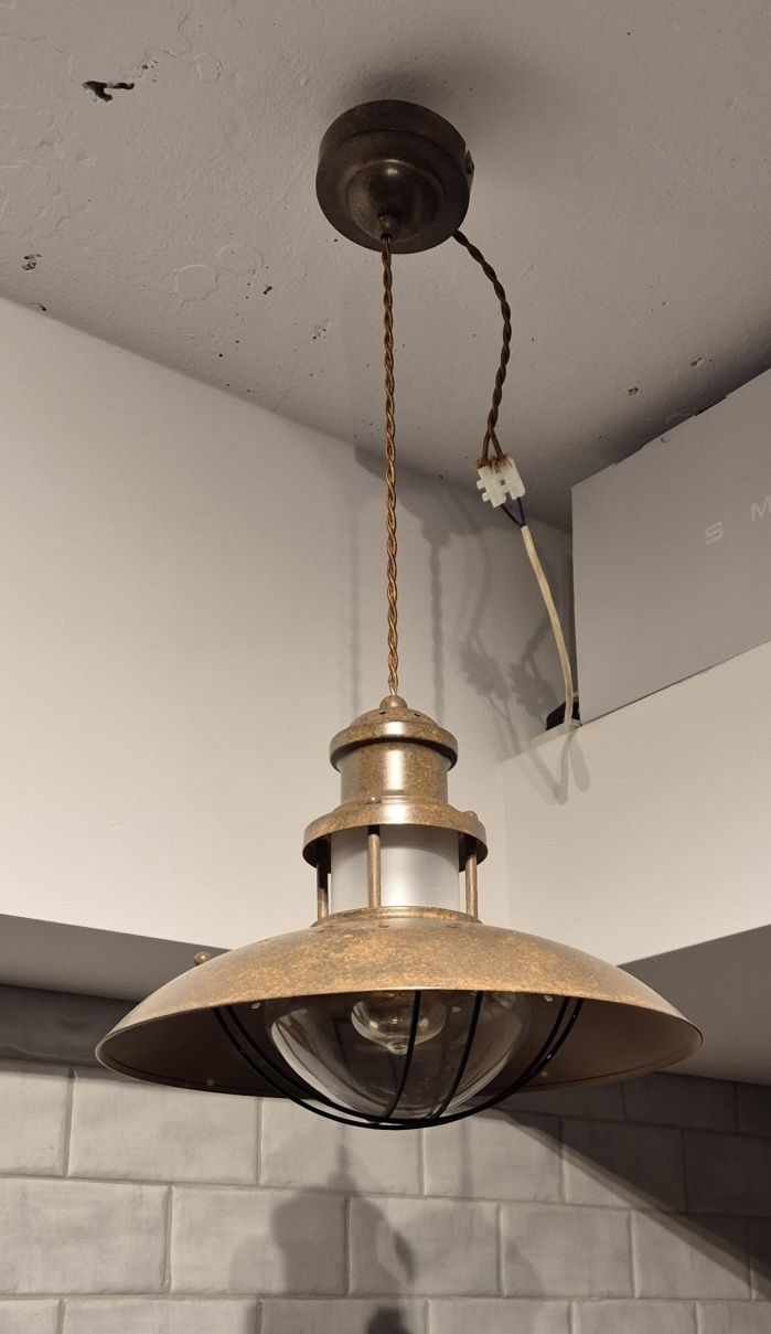 Lampa retro, rustykalna, antyczna