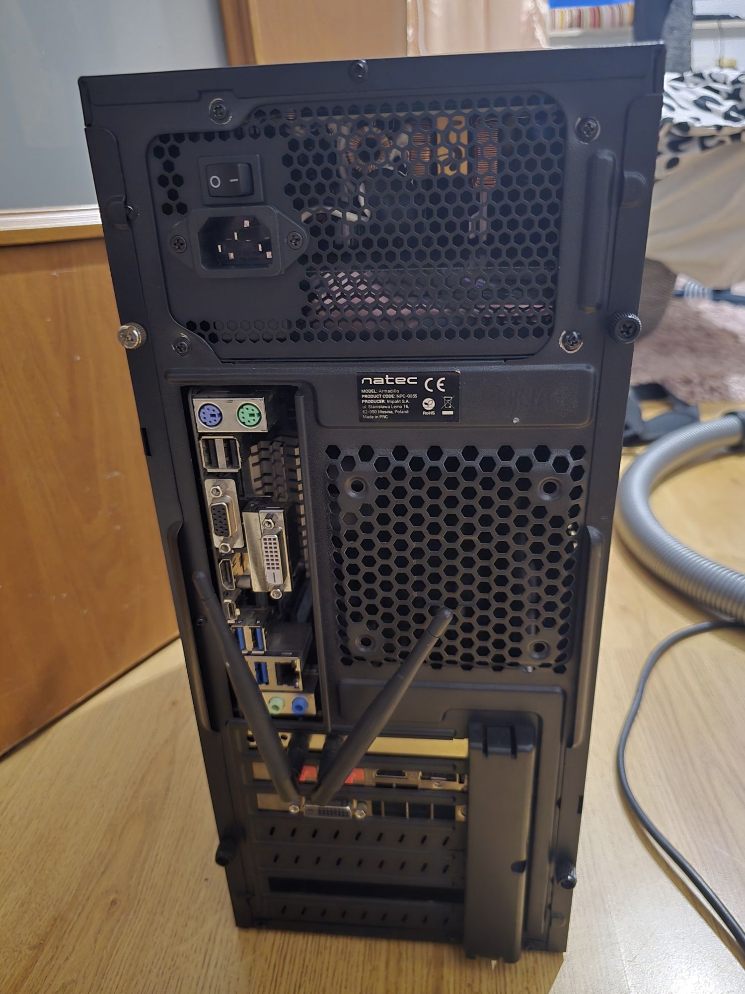 Komputer ryzen 5600, 24GB RAM, ssd, gtx1070