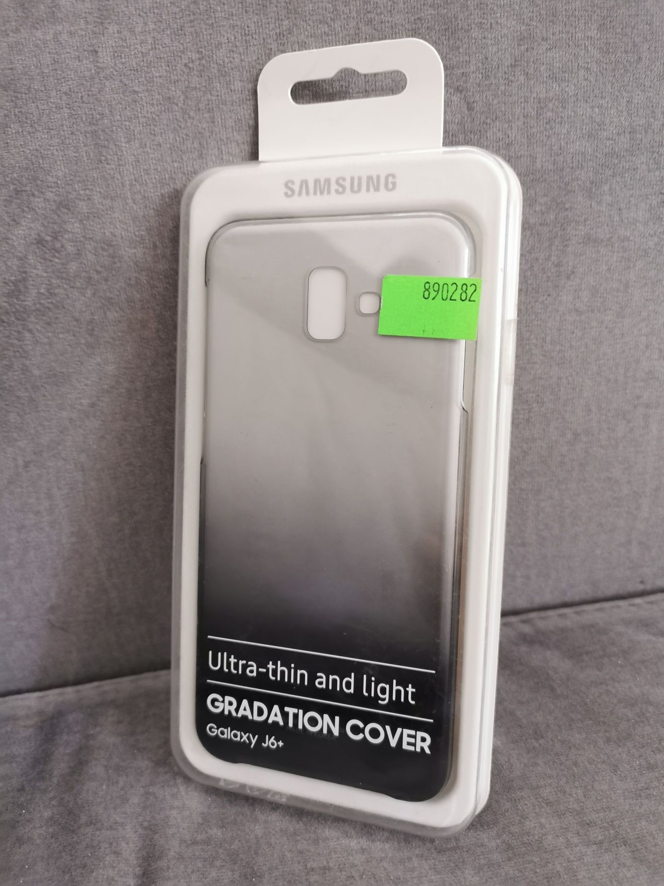 Nowe orygine etui Samsung  Gradation cover Galaxy J6+ czarne