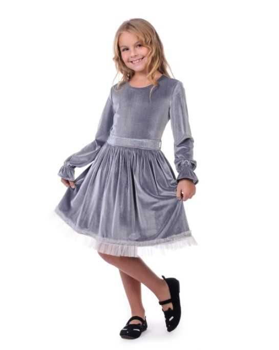 Сукня для дівчинки (костюм кози) сірий 128р