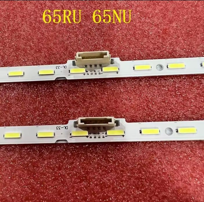 Samsung 65RU710 podświetlenie LED kompletne + taśma do montażu