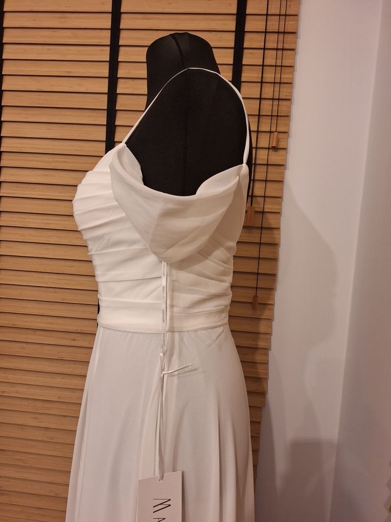 Mascara, damska sukienka ślubna/koktajlowa, r. M/L