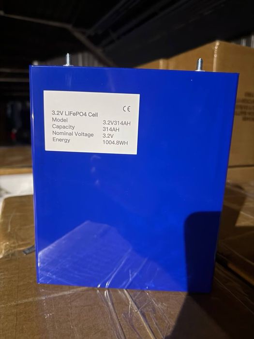 Акумулятори LiFePO4 280 ah 3,2 v 314 ah EVE комірки акуми ячейки кк