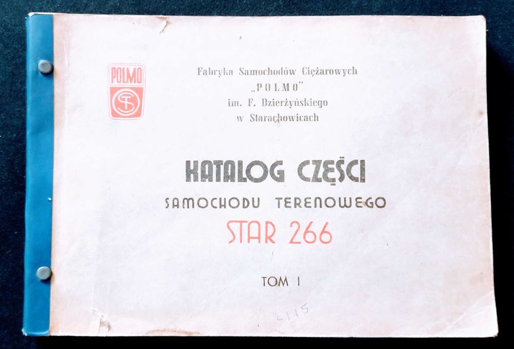 Oryginalny katalog części Star 266