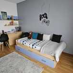 Quarto infantil completo com 2 colchoes Como Novo