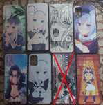 Pokrowiec/dach/etui anime Galaxy A71 4G zestaw