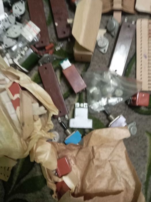 Советские радиодетали конденсаторы резисторы СССР