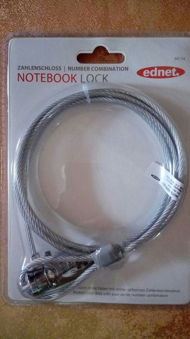 Замок для ноутбука digitus ednet notebook number lock
