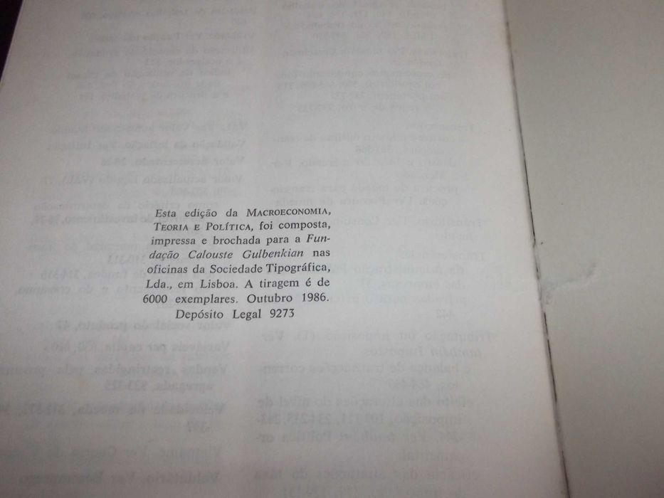 Livro Macroeconomia Teoria e Política Branson Gulbenkian