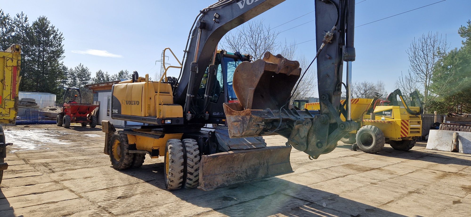 Koparka kołowa Volvo EW 140 C