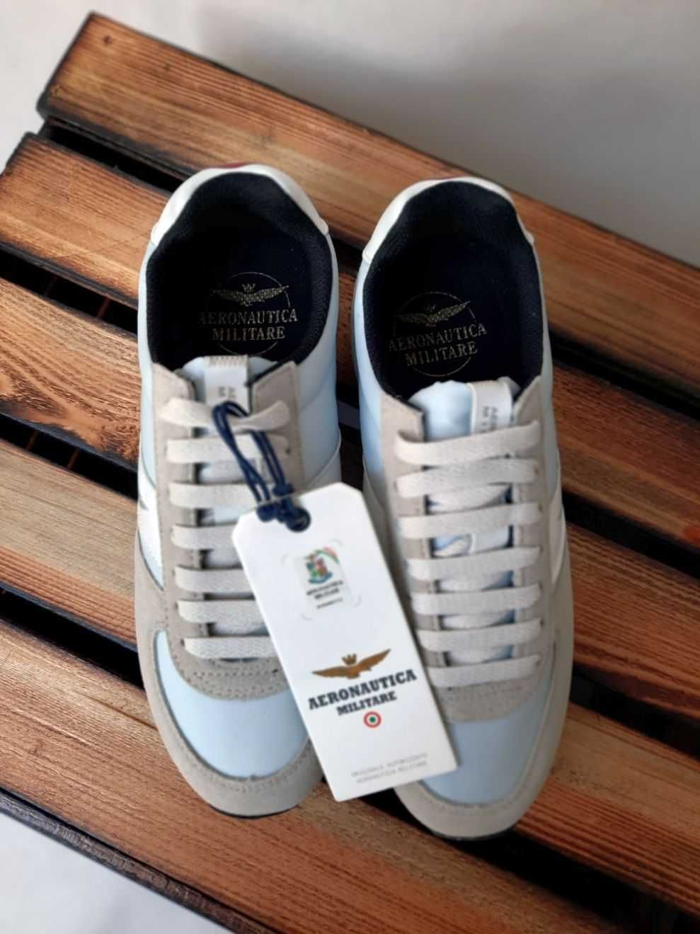 AERONAUTICA MILITARE buty sneakersy białe za 389 zamiast 549 zł