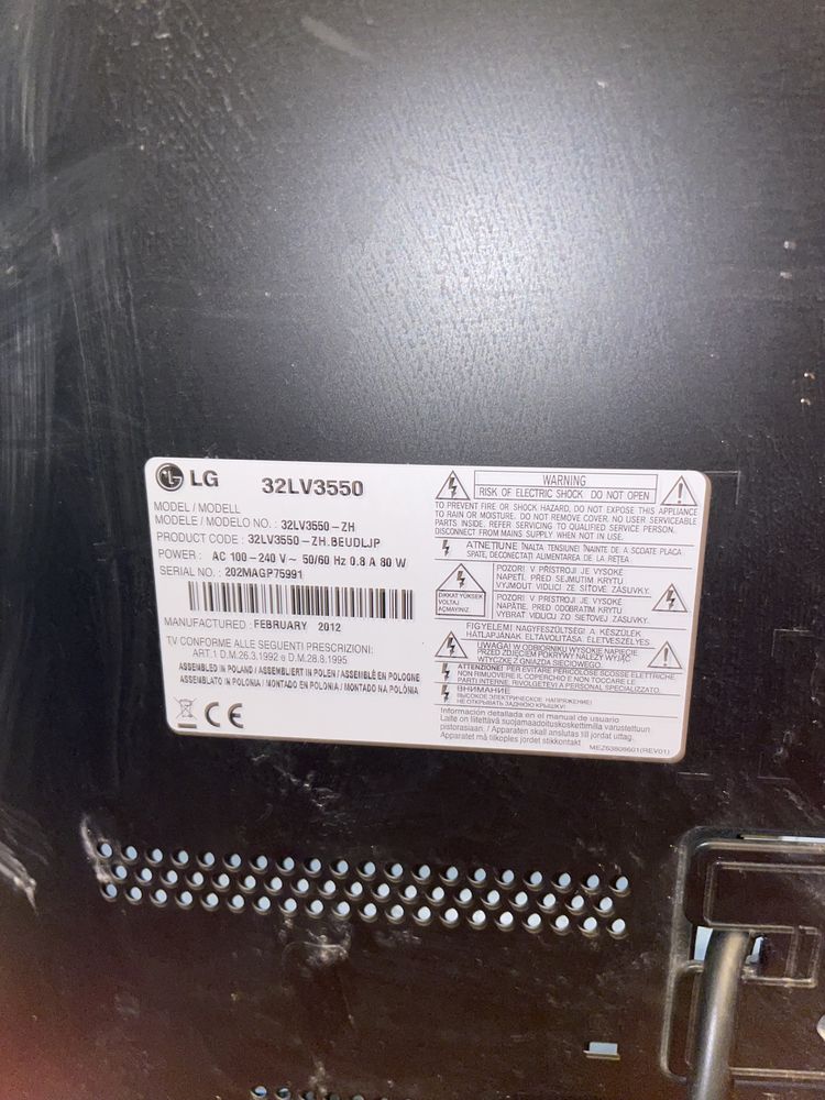 Telewizor LG 32 całe sprawny LED