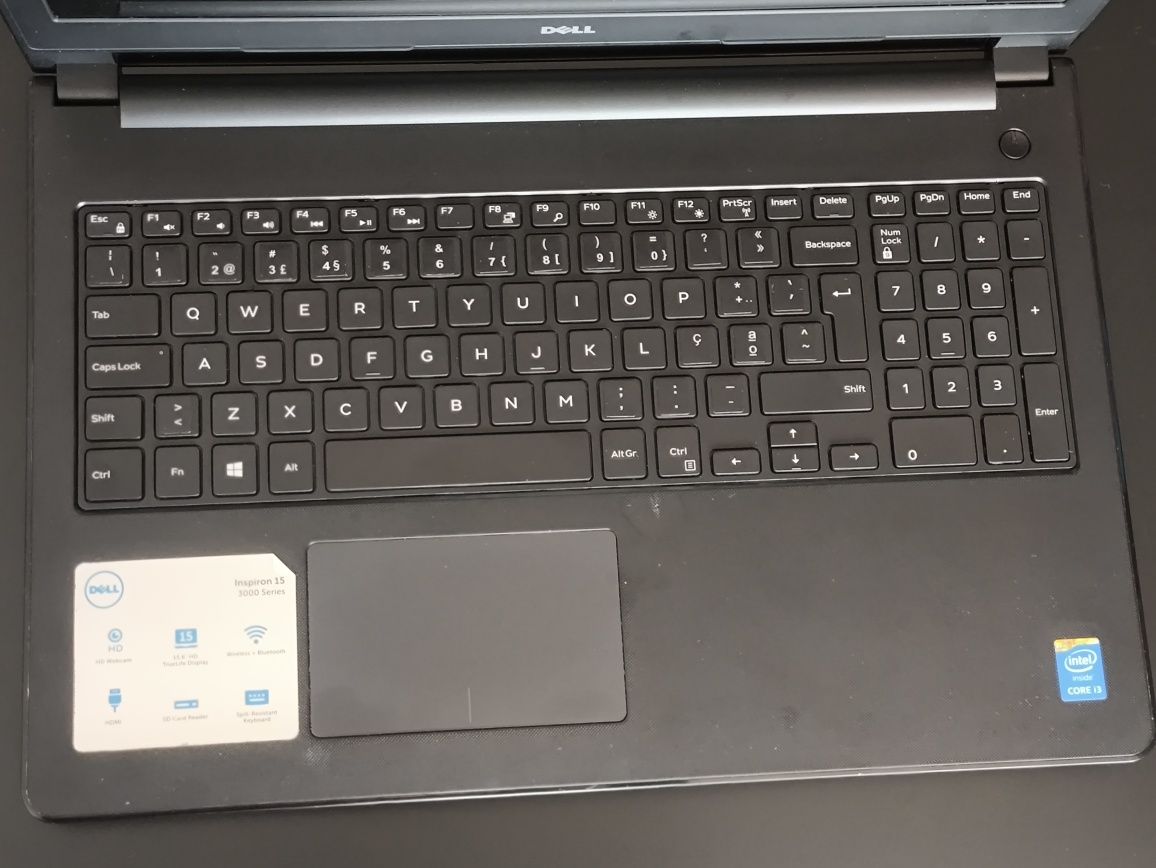*Win10* Portátil Dell 3558 i3,8GB RAM,256GB SSD, Office 2024,Caixa