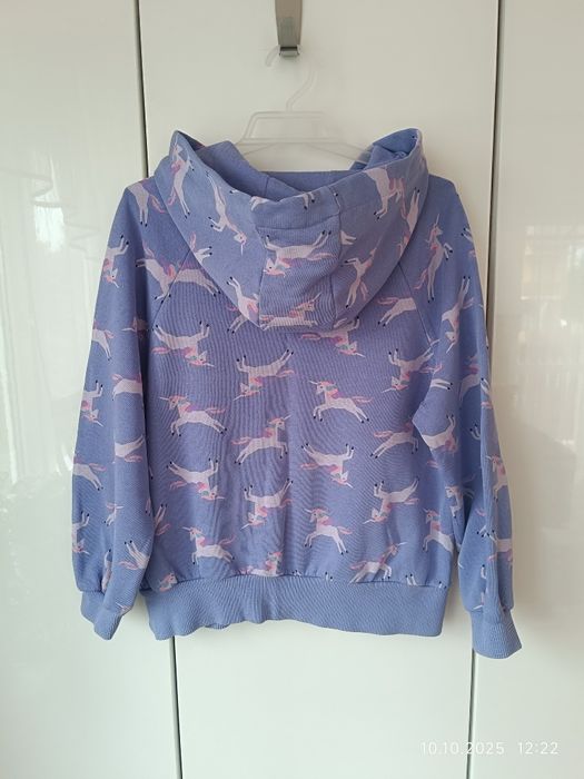 Bluza Unicorn Next r 134 kieszeń kangur