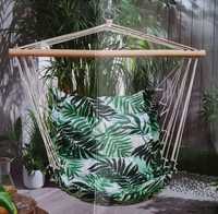 Gardenic Krzesło brazylijskie, hamak, huśtawka zielone liście nowy