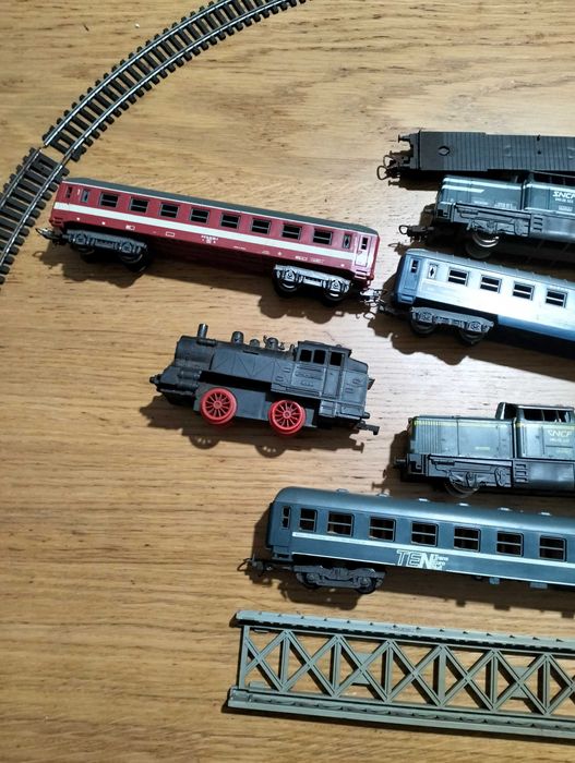 Carruagens e trilhos