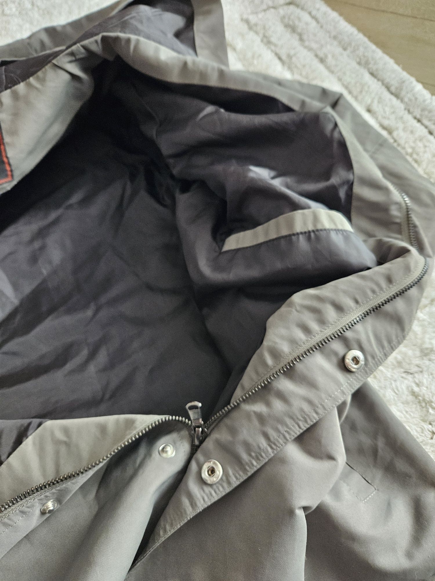 Lekka męska kurtka wiatrówka khaki confront XL