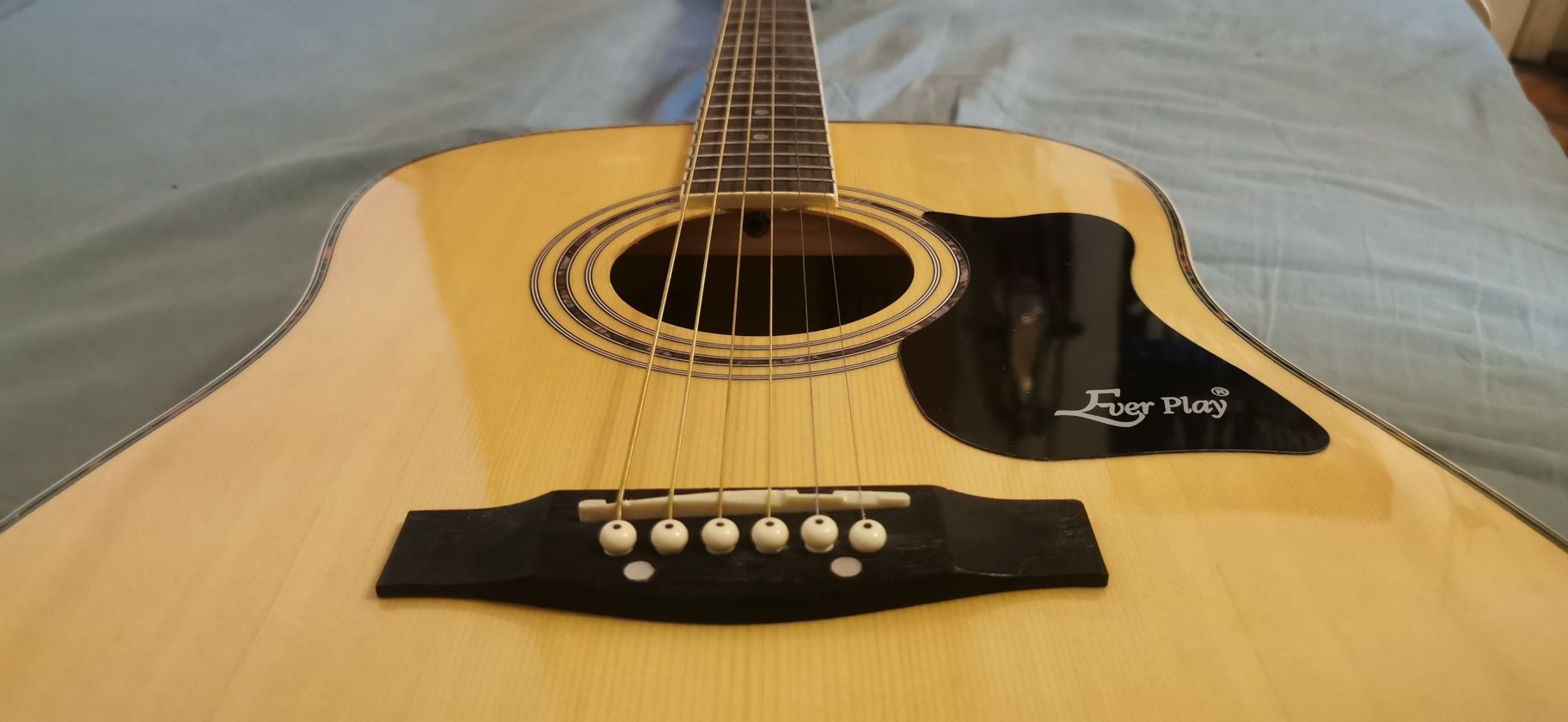 Gitara akustyczna Ever Play AP-400N 4/4 + pokrowiec, tylko dzisiaj
