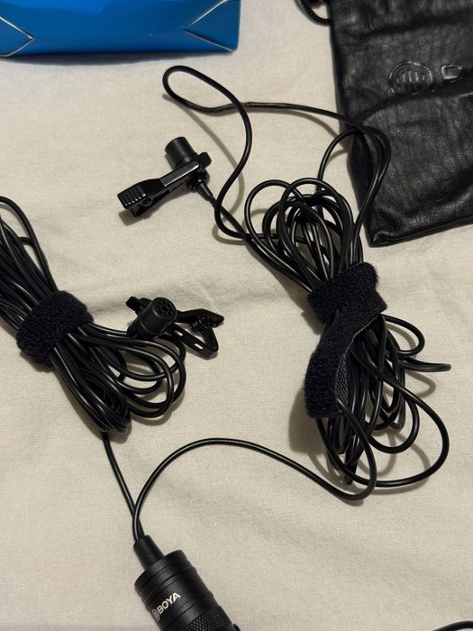 Microfone Boya para Telemóvel