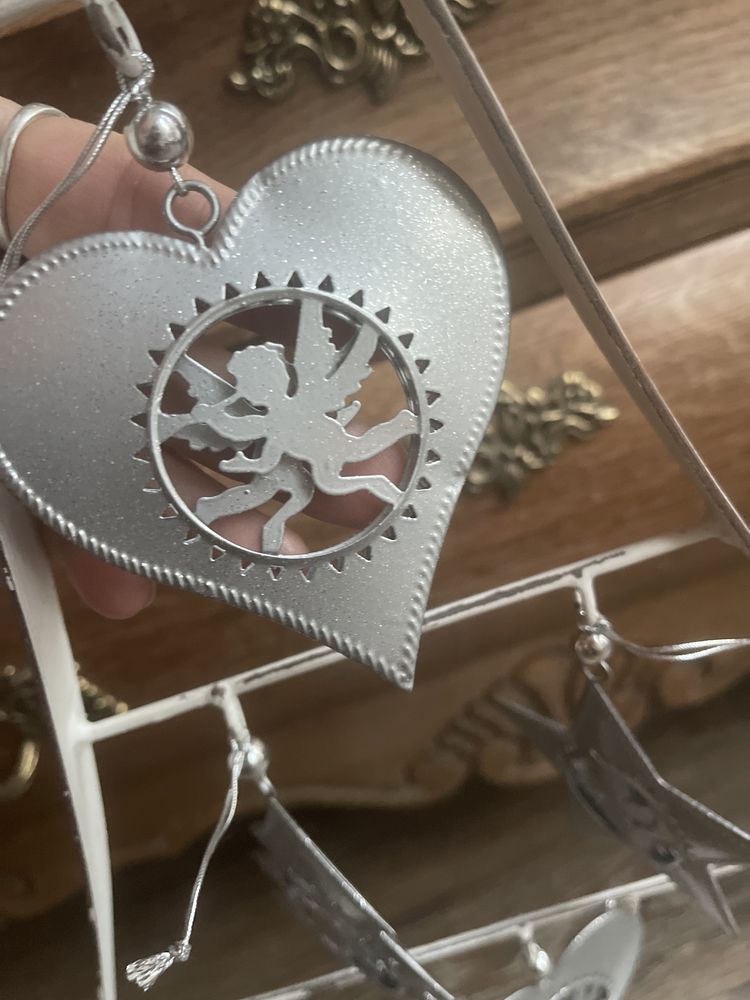 Boze Narodzenie metaloplastyka choinka na zawieszki Home&you