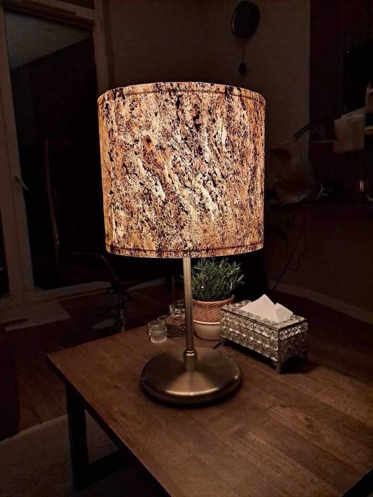 Lampa z Kamienia Naturalnego