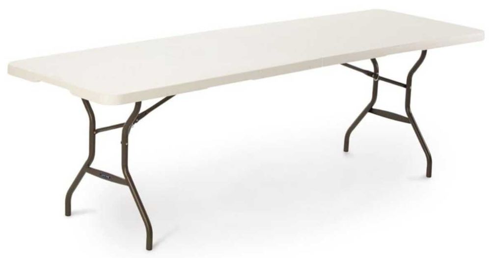 Lifetime 80270 – Składany Stół Plastikowy 244,5 x 76,1 x 73,6 cm  Nowy