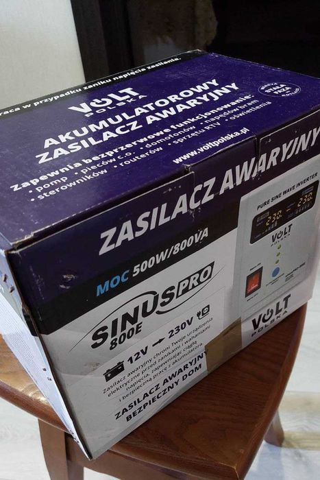 Інвертор ДБЖ Sinus PRO 800E 12V-230V