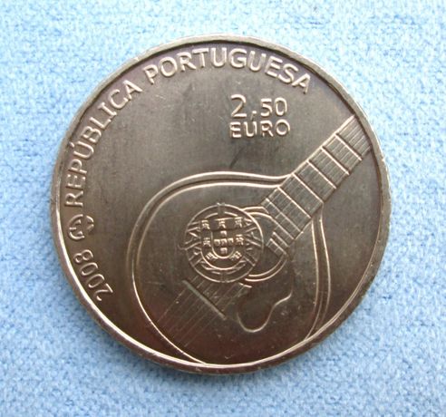 Moeda de € 2.50 Fado 2008 nova