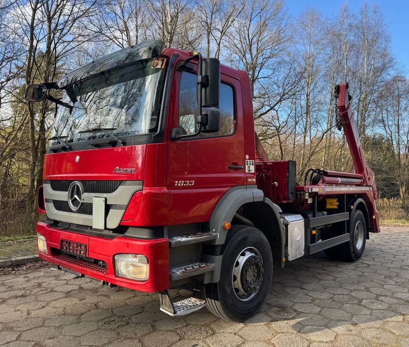 Mercedes-Benz Axor 1833/Euro 5/MEILLER/  sprowadzony/jeden właściciel/tylko 211 tys km