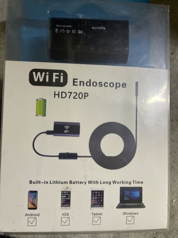 Endoskop wifi led nowy