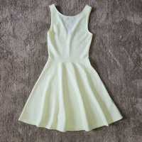 Cytrynowa sukienka H&M r. 32 XXS