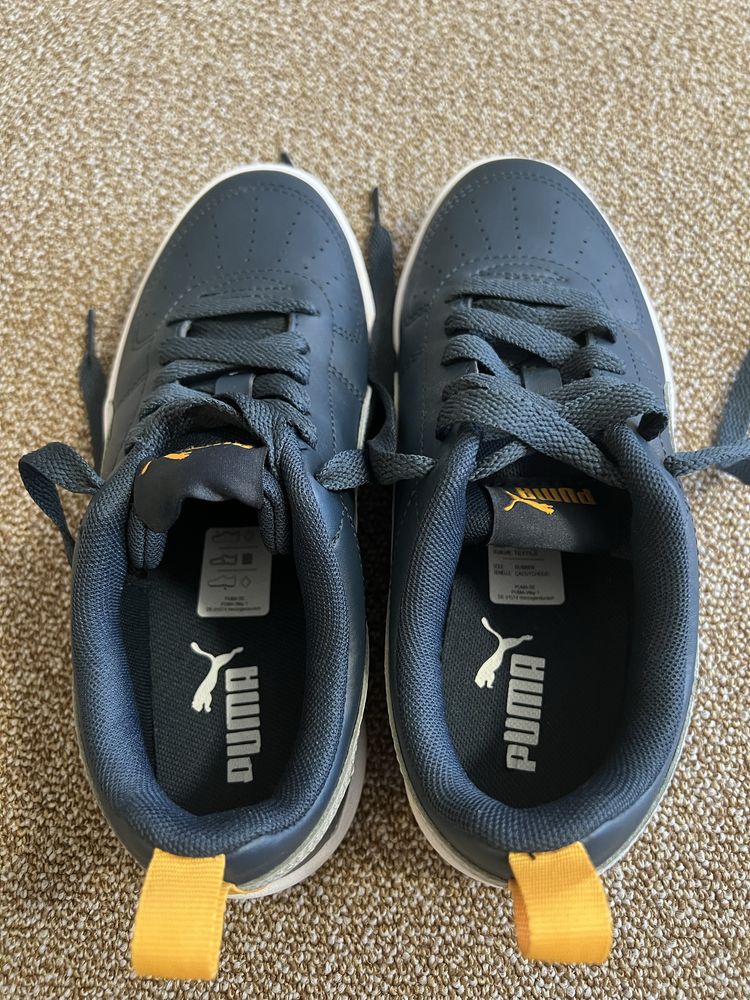 Sneakersy Puma rickie classic jr dark night plati
