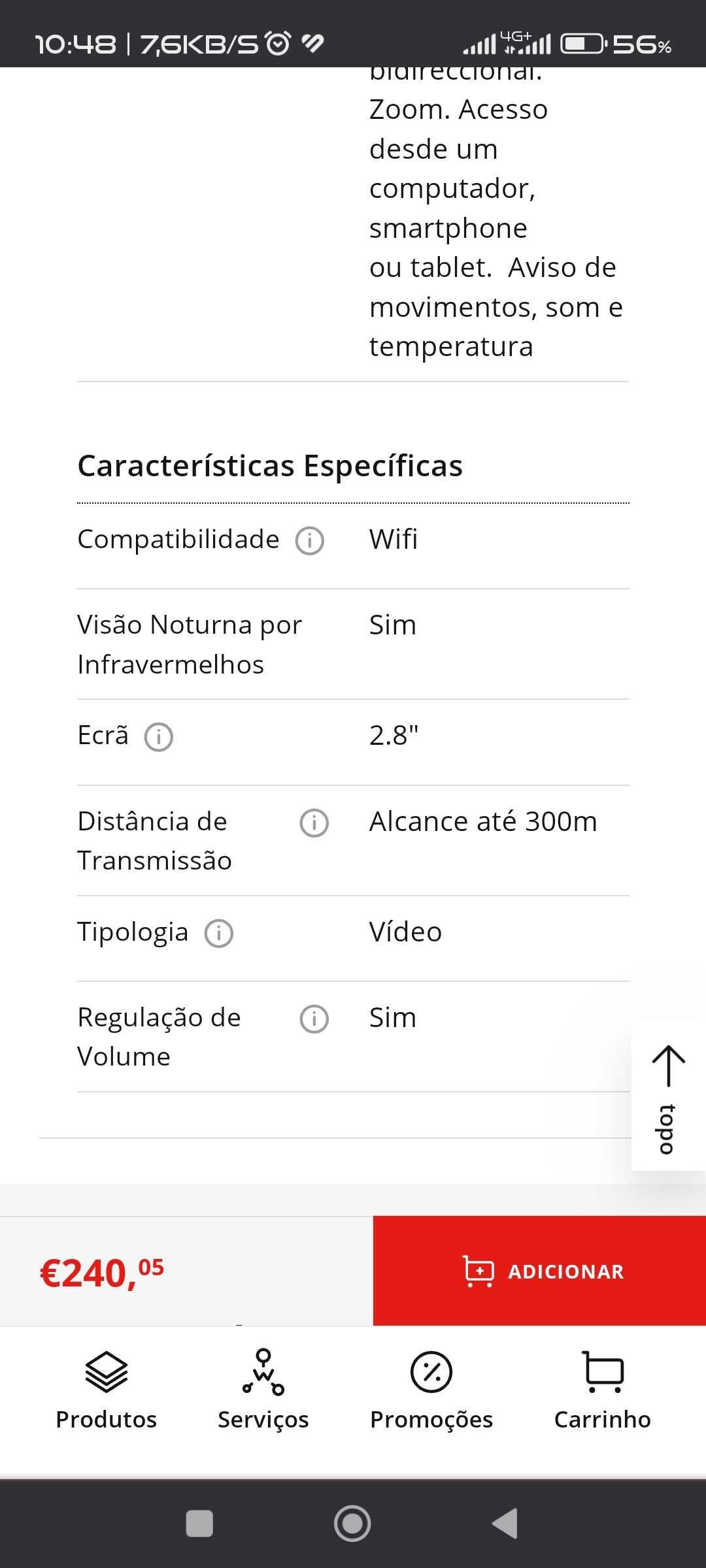 Intercomunicador Motorola camara