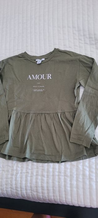 Camisola com drapeado criança