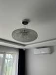 Lampa sufitowa żyrandol kryształowa