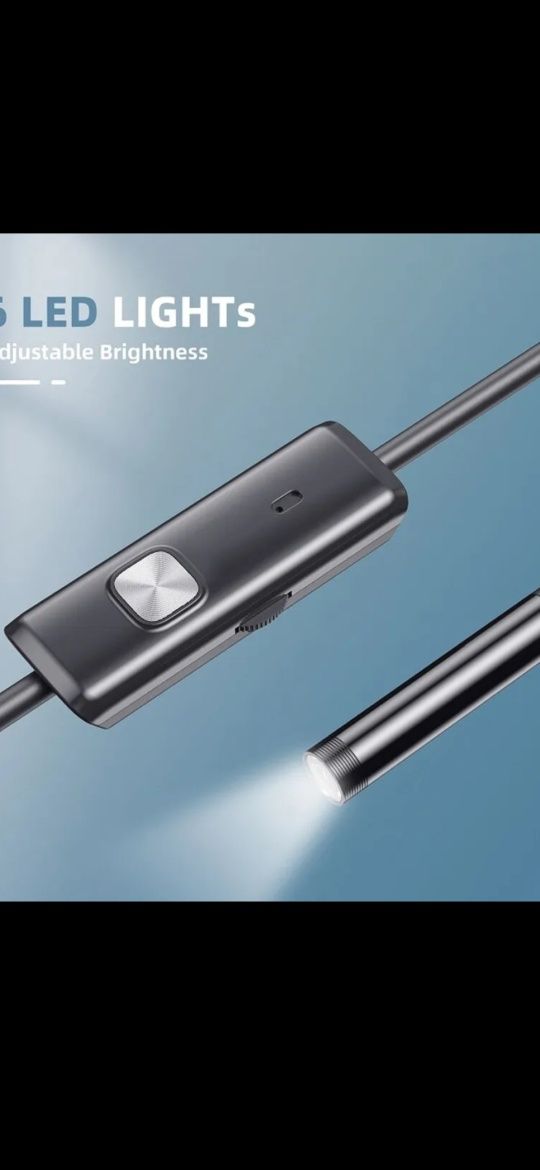 USB камера эндоскоп 1.5м к телефону и ПК !!!