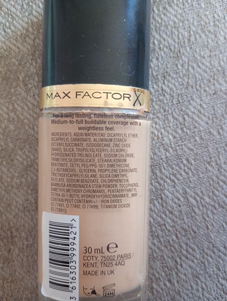 Podkład Max Factor Facefinity All Day Flawless nr W44 Warm Ivory