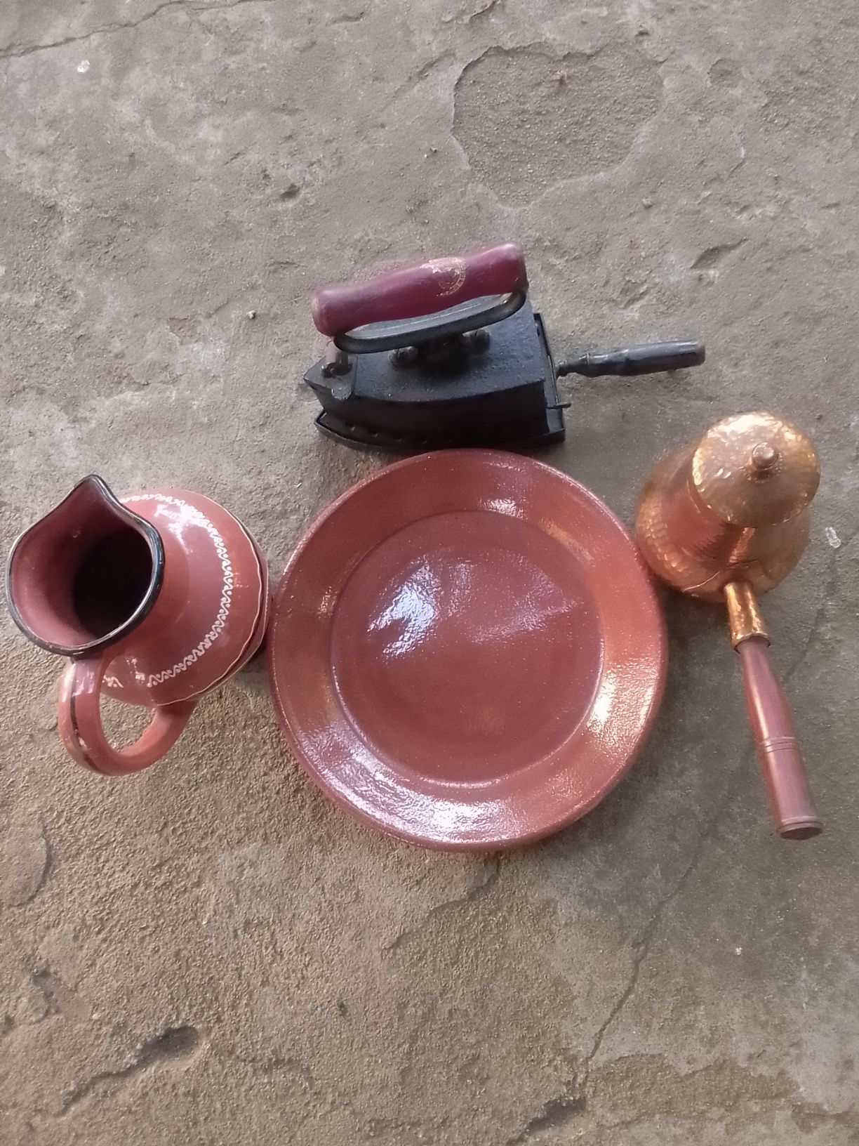 Um conjunto de quatro peças