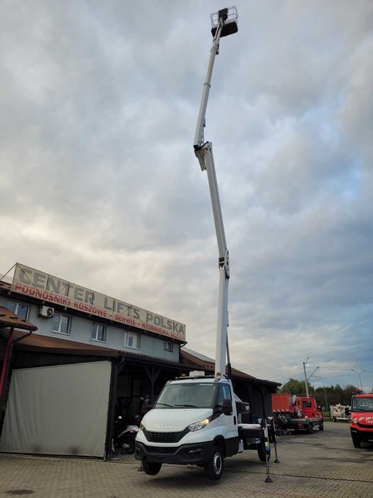 iveco podnośnik koszowy zwyżka przegubowy z jib /cte/zed/23m/multitel