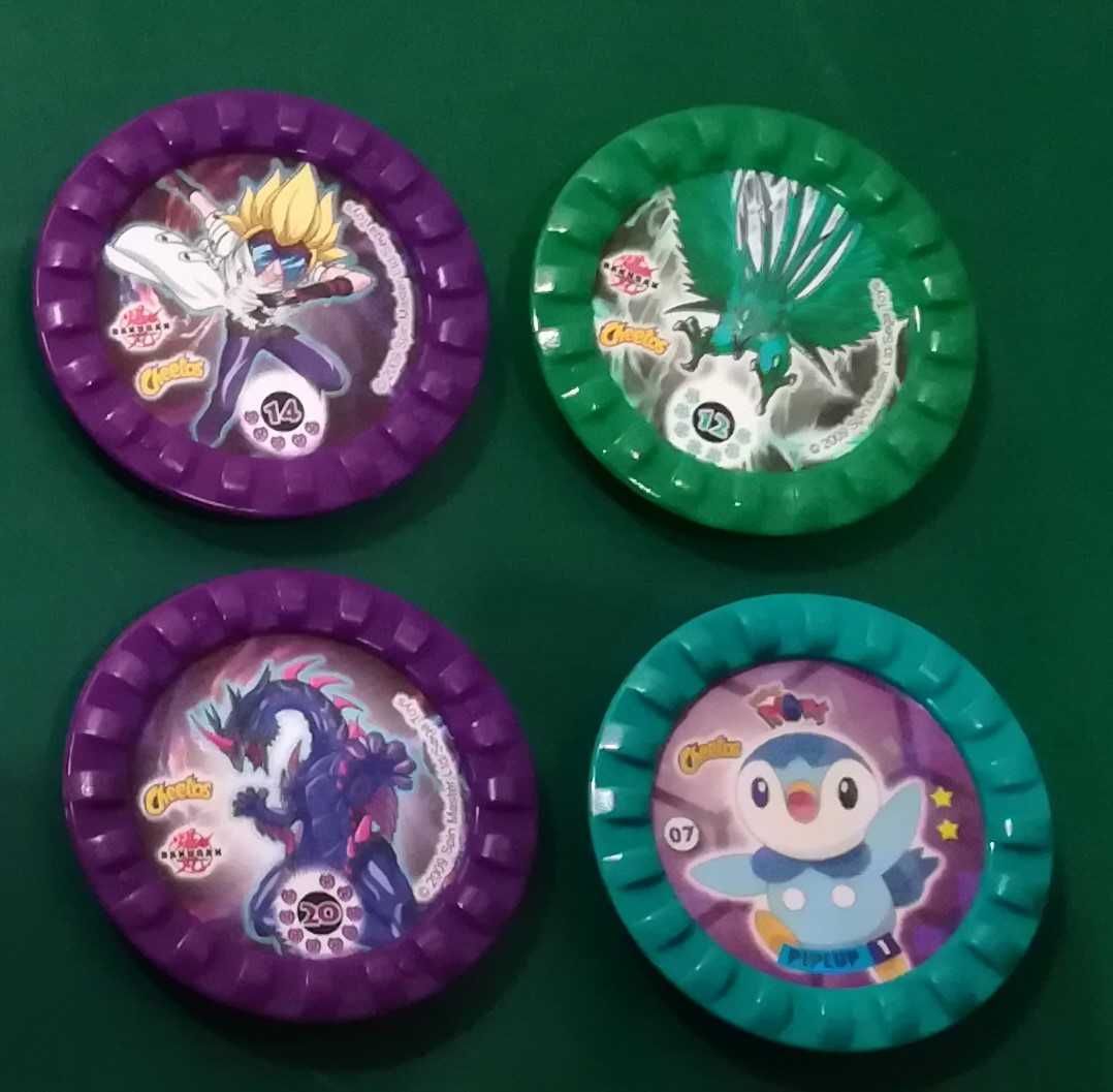 Tazosy Bakugan i Pokemon