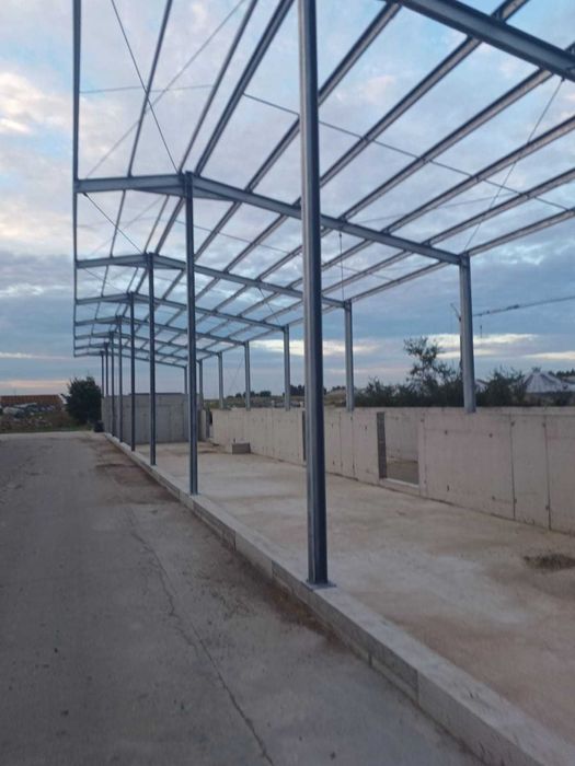 Hala stalowa - konstrukcja 70x8m