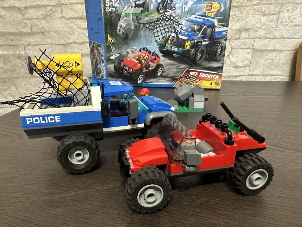 Lego city 60172 pościg górską drogą komplet