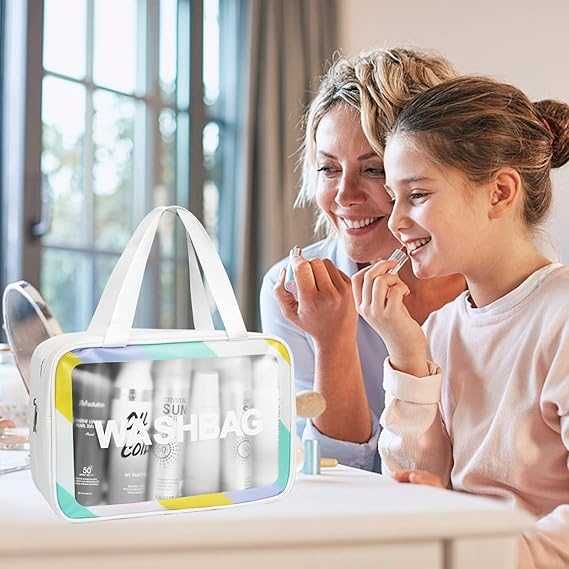 Simpolor Podróżna kosmetyczka (zestaw 3 szt.), torba PVC na kosmetyki