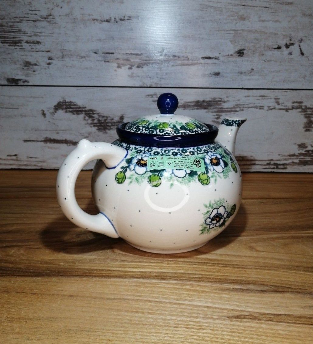 *Czajnik imbryk ceramiczny 1,2 L Ceramika Bolesławiec
