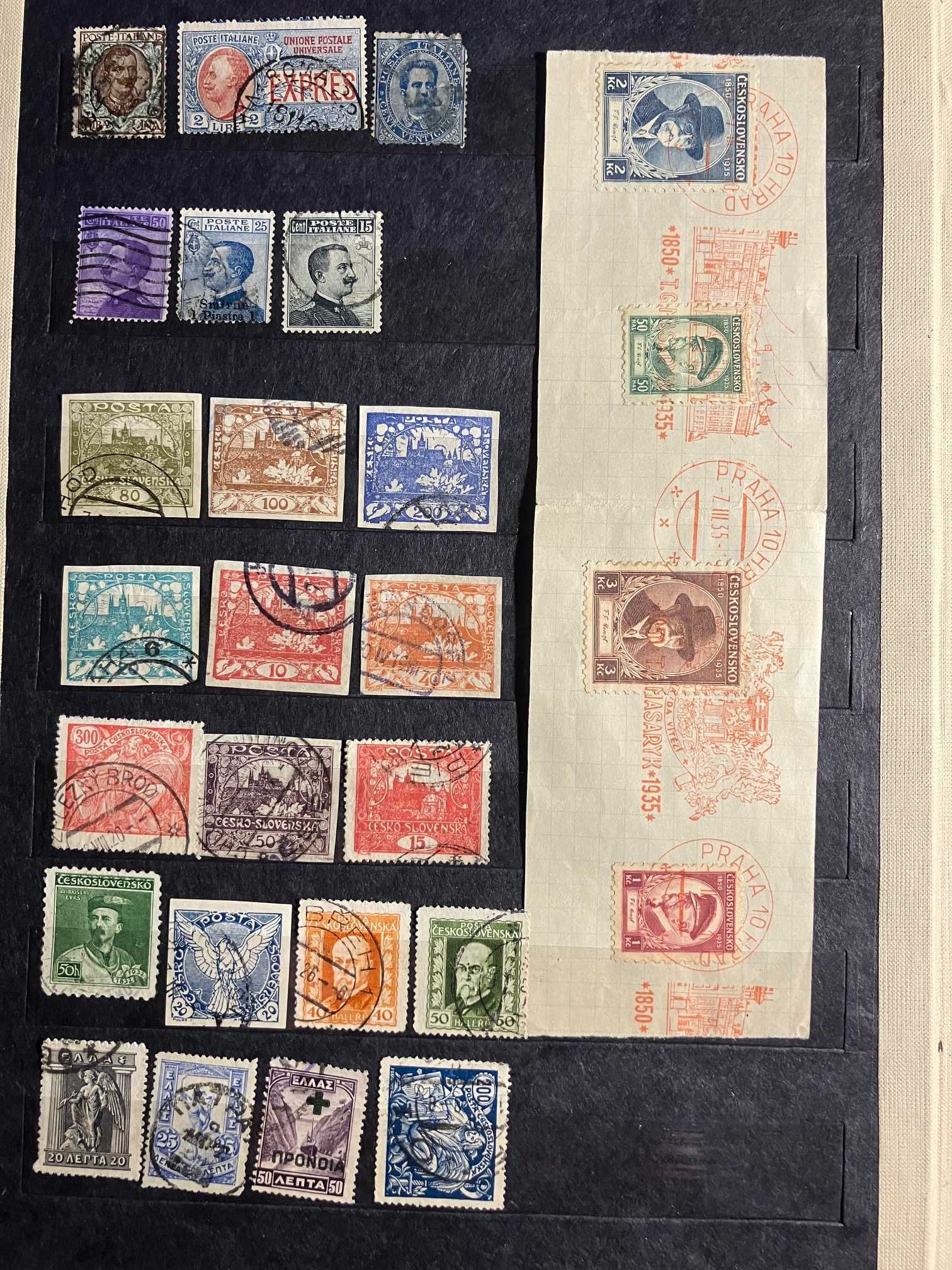 Znaczki Czechosłowacja (przed 1939r)