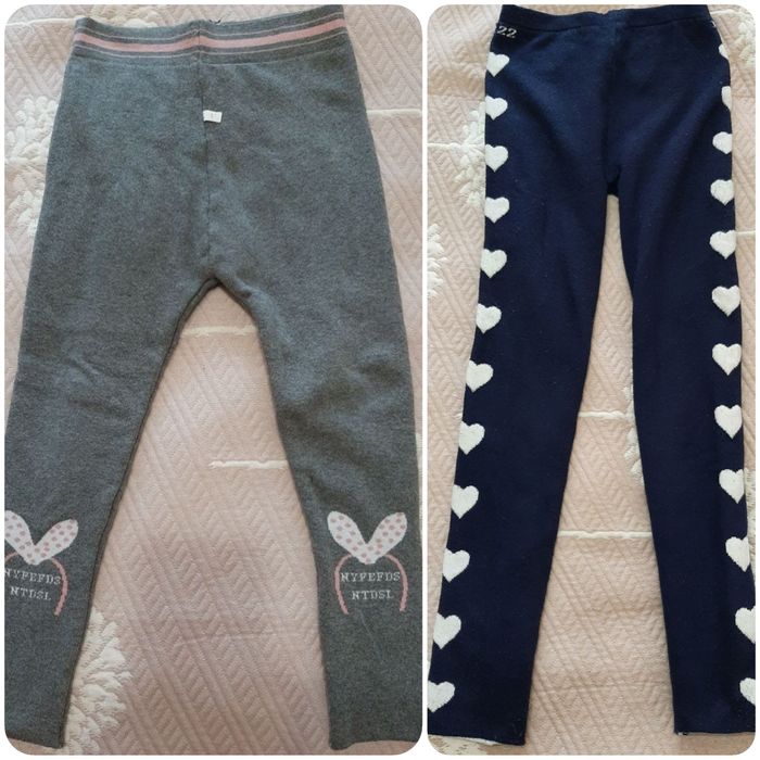 Теплі лосини/легінси на дівчинку (104/110/116/122/128/134)