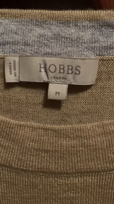 Шерстяний светр-лонгслів «Hobbs” р.М-46 укр